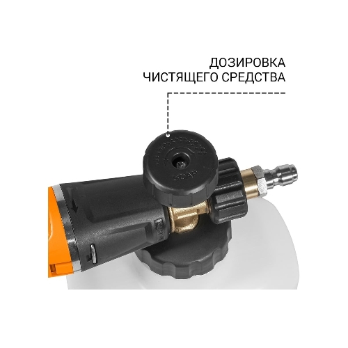 Мойка высокого давления Bort KEX-2800 2500 Вт, максимальное давление 125 бар, рабочее давление 105 бар, 12 л/мин, 23 кг, набор аксессуаров 10шт