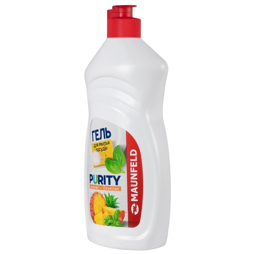 Гель для мытья посуды Maunfeld Purity Ананас и базилик 450 г MDL450PF