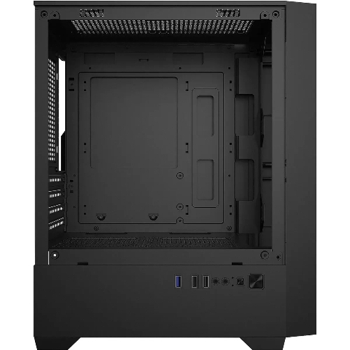 Компьютерный корпус Bloody CC-123 черный без БП mATX 8x120мм 2xUSB2.0 1xUSB3.0 audio bott PSU