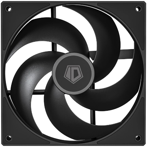 Вентилятор для корпуса ID-Cooling AS-120-K черный 120мм 2000rpm 27.2db 4-pin