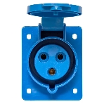 Розетка стационарная внутренняя EKF 423 ps-423-32-220 32А 220В 2P+E IP44