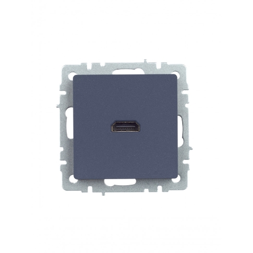 Розетка HDMI IEK BRITE РHDMI-0-БрМ маренго