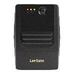 Источник бесперебойного питания ExeGate Power NB-400.LED.AVR.2SH (400VA/240W, LED, AVR, 2*Schuko, батарея 12V 4.5Ah, черный)