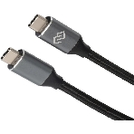 Кабель Digma D-Type-C-USB3.2-3m D-TYPE-C-USB3.2-100W-4K-3M 3м черный