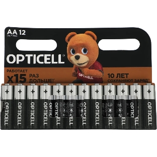 Батарея Opticell Basic LR6 AA (12шт) блистер