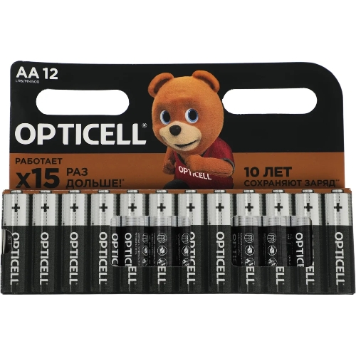 Батарея Opticell Basic LR6 AA (12шт) блистер