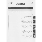 Кронштейн для телевизора Hama 00220805 черный 19