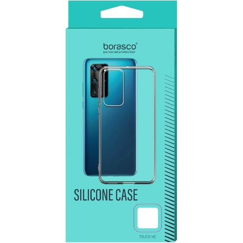 Чехол (клип-кейс) BoraSCO для Apple iPhone 14 Plus прозрачный (70799)