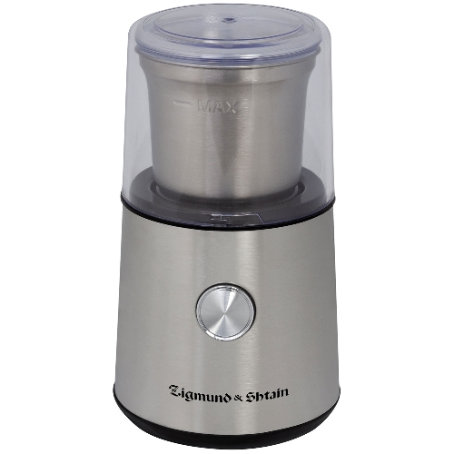 Кофемолка Zigmund & Shtain ZCG-10 250 Вт, 85 г, нержавеющая сталь