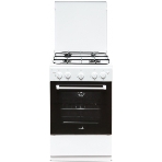 Плита газовая Cezaris ПГ 2150-06 белый, конфорок 4 газовых, духовка 43 л, 51 см x 85 см x 55 см