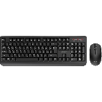 Комплект клавиатура+мышь Acer OCC401 беспроводной, USB, 1600 DPI, чёрный