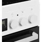 Плита электрическая Maunfeld MEC57CW08TD белый, конфорок 4 шт, духовка 59 л, 50 см x 85 см x 60 см