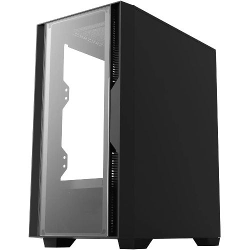 Компьютерный корпус Bloody CC-123 черный без БП mATX 8x120мм 2xUSB2.0 1xUSB3.0 audio bott PSU