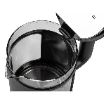 Чайник электрический Energy E-256, 1500 Вт, 1,5л, стекло, черный