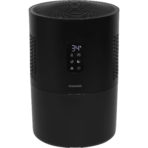 Мойка воздуха Starwind SAW5530 черный, 40 м², 4.5 л, фильтрация, ароматизация