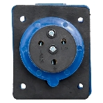 Розетка стационарная внутренняя EKF 423 ps-423-32-220 32А 220В 2P+E IP44
