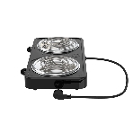 Плита настольная MAXVI HE201 черный