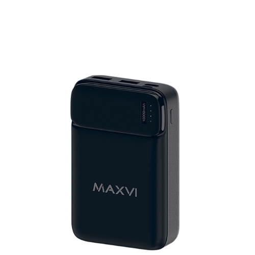 Портативный аккумулятор Maxvi PB10-08 10000 мАч, 2A, 2хUSB/Type-C/MicroUSB