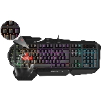 Клавиатура проводная A4Tech Bloody B310N черный USB Multimedia for gamer LED (подставка для запястий) (B310N)