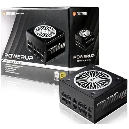 Блок питания Chieftec GPX-750FC, 750Вт, 80 PLUS Gold, 120мм, модульный, черный