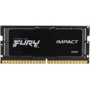 Оперативная память Kingston Fury Impact, DDR5, 16GB (1x16 GB), 5600 MHz, CL40, SO-DIMM