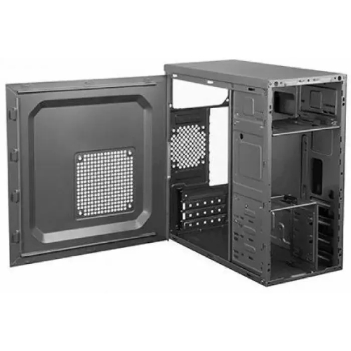 Компьютерный корпус LinkWorld VC-13M071 М0 черный без БП mATX 1x80мм 1x120мм 2xUSB 2.0 audio