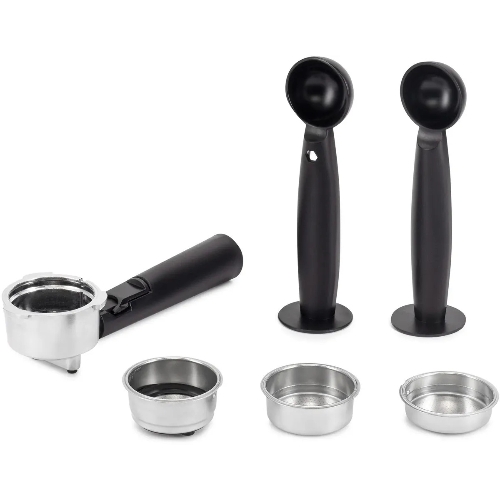 Кофеварка рожковая Vitek VT-1517 SR серый, исп. кофе - молотый, 1.65 л, 1238 Вт, 15 Бар