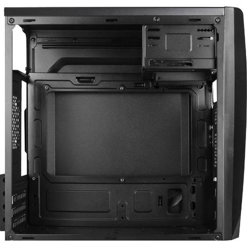 Компьютерный корпус Aerocool/Formula Cs-102 (mATX, без БП, 1x USB3.0, 1x USB2.0) черный
