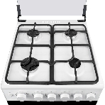 Плита газовая Maunfeld MGC50GCW08D белый, конфорок 4 шт, духовка 59 л, 50 см x 89 см x 65 см