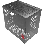 Компьютерный корпус Bloody CC-122 черный без БП ATX 10x120мм 1xUSB2.0 1xUSB3.0 audio