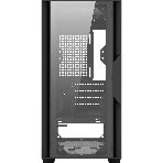 Компьютерный корпус Bloody CC-123 черный без БП mATX 8x120мм 2xUSB2.0 1xUSB3.0 audio bott PSU