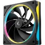 Вентилятор для корпуса Deepcool FL12R SE Reverse ARGb 120х120x25 черный 4-pin 28.67дБ (упак.:1шт) (R-FL12RSE-BKAPN1-G) Ret
