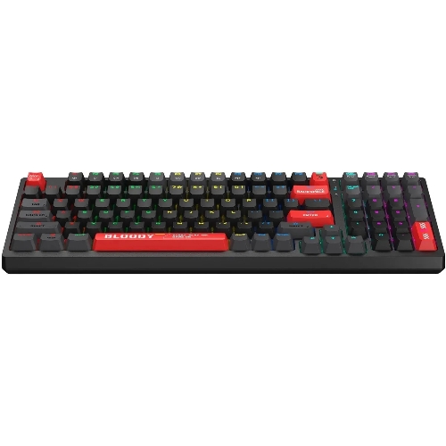Клавиатура проводная A4Tech Bloody S98 (S98 RED) USB черный/красный