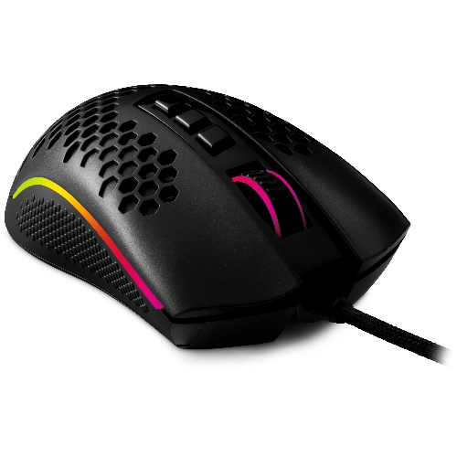 Мышь проводная Redragon Storm Elite черный, 16000 dpi, USB, кнопки - 7