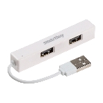 USB-концентратор Smartbuy (SBHA-408-W) 4 порта белый