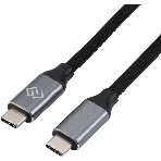 Кабель Digma D-Type-C-USB3.2-3m D-TYPE-C-USB3.2-100W-4K-3M 3м черный
