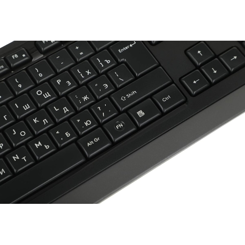 Комплект клавиатура+мышь A4Tech FStyler F1010 проводной, USB, 1600 DPI, чёрный