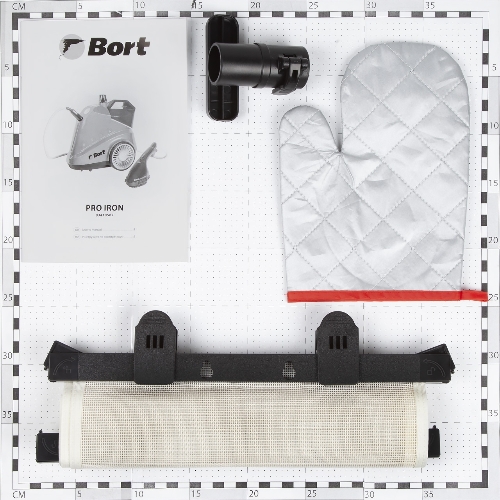 Отпариватель Bort Pro Iron голубой, 2500 Вт, 95 г/мин, 3800 мл