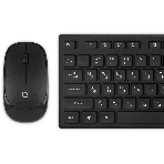 Комплект клавиатура+мышь Oklick S255W беспроводной, USB, 1200 DPI, чёрный