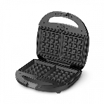 Вафельница BQ ST2001 черный, 4 in 1. MultiChef, 800 Вт, многофункциональный прибор 4 в 1, 4 пары панелей в комплекте: гриль, венские вафли, сэндвич, орешки, антипригарное покрытие панелей Non-Stick PRO, равномерный нагрев, вертикальное хранение, отсек для хранения шнура, 2 индикатора работы: нагрева и питания, диапазон температур нагрева: 230 °С, ненагревающаяся ручка, противоскользящие ножки, длина шнура: 0.7 м, напряжение: 220-240 В, 50-60 Гц, защита от поражения электротоком: класс I