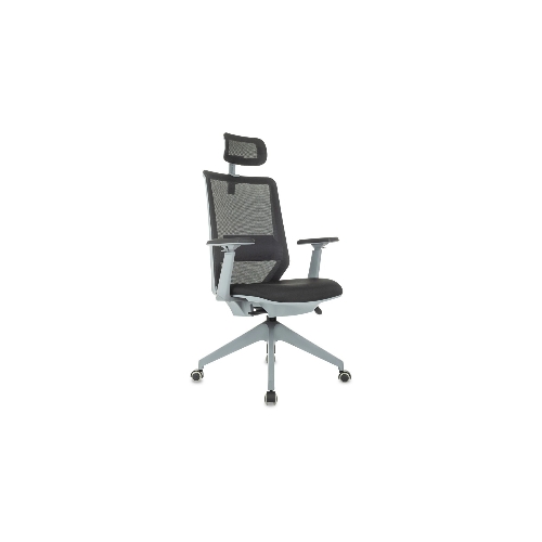 Кресло руководителя Бюрократ MC-G611NL-H черный Elastic-102 с подголов. крестов. 4-луч. пластик пластик серый