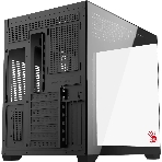 Компьютерный корпус Bloody CC-122 черный без БП ATX 10x120мм 1xUSB2.0 1xUSB3.0 audio