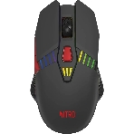 Мышь беспроводная Acer Nitro OMR305 черный, 3200 dpi, радиоканал, Bluetooth, USB, кнопки - 8