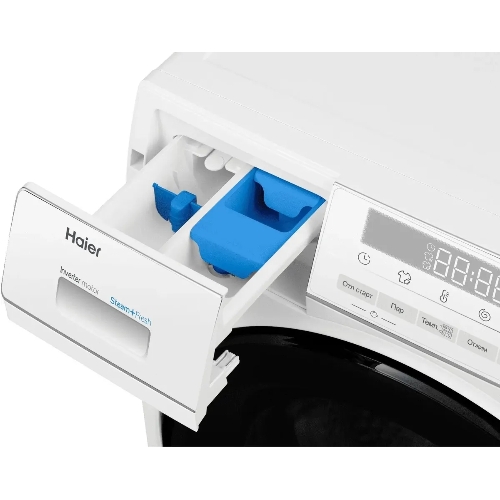 Стиральная машина Haier HWD70-BP14929B белый, загрузка фронтальная, 7 кг, 4 кг - сушка, 1400 об/мин, класс: B