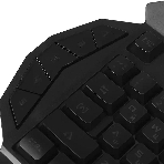 Клавиатура проводная A4Tech Bloody B310N черный USB Multimedia for gamer LED (подставка для запястий) (B310N)