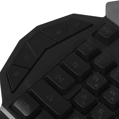 Клавиатура проводная A4Tech Bloody B310N черный USB Multimedia for gamer LED (подставка для запястий) (B310N)