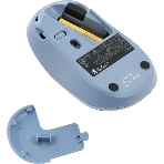 Мышь беспроводная Logitech M221 голубой, 1000 dpi, радиоканал, USB, кнопки - 3