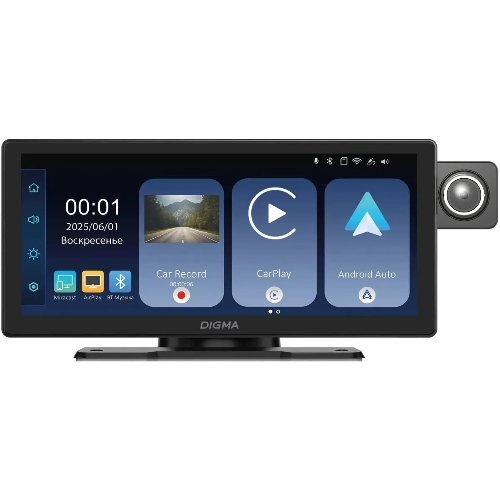 Автомобильный монитор Digma Smart Screen Mi1000 Dual 8.9" 600x1024