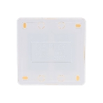 Розетка 4-м ОП 10А IP20 квадрат. без заземл. белый IONICH 1448