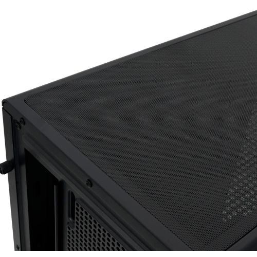 Компьютерный корпус HSPD M510, Mesh Mid Tower, черный, TG, 0.5 SPCC, 4x120мм ARGB ATX, mATX, mITX 180/280/160мм 1x2.5